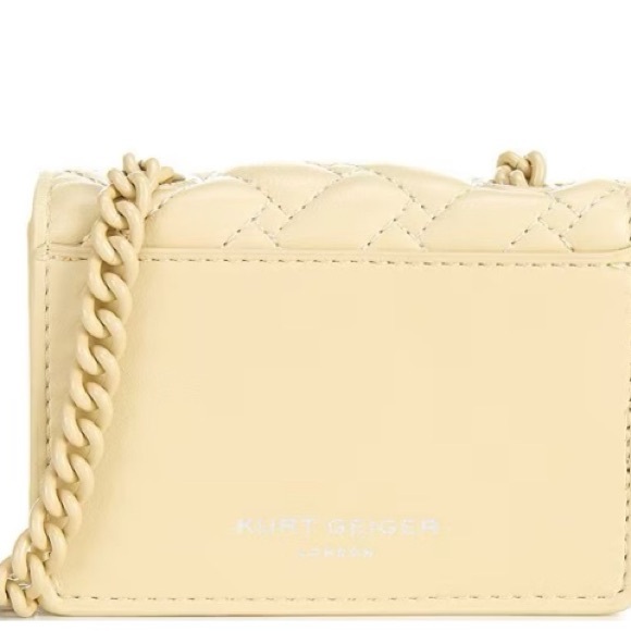 NWT Kurt Geiger London Micro Solid Quilted Crossbody Bag - Picture 5 of 5